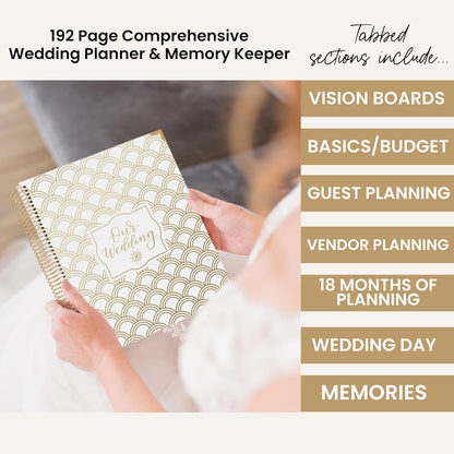 Wedding Planner & Keepsake Organizer (Hardcover)