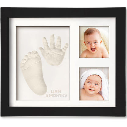 Baby Hand & Footprint Keepsake Kit – Personalized Memory Frame 