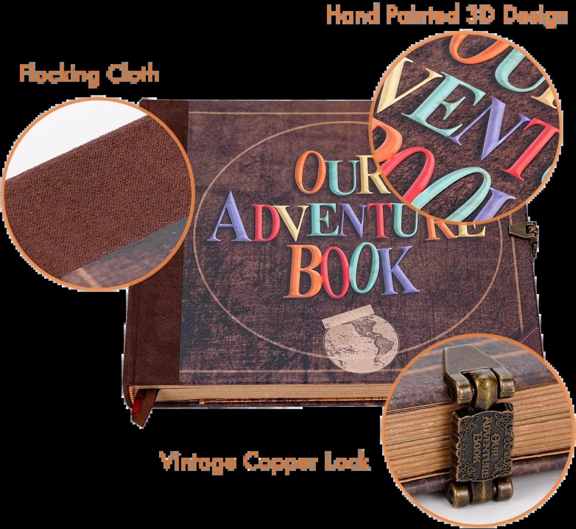 Adventure Scrapbook Memory Book