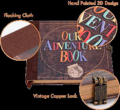 Adventure Scrapbook Memory Book
