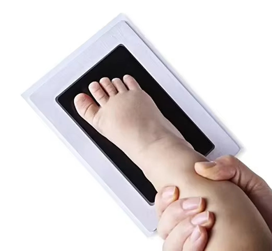 Safe Non-Toxic Baby Footprints Handprint Ink Pads Kit for Shower Paw Print Memory Keepsake Footless