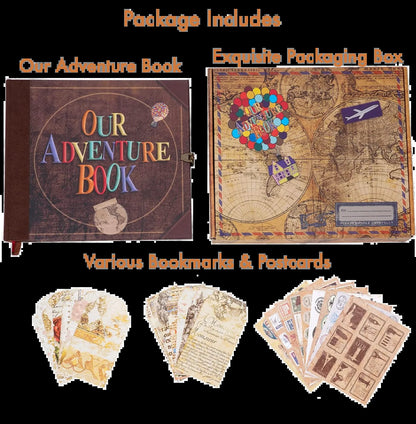 Adventure Scrapbook Memory Book