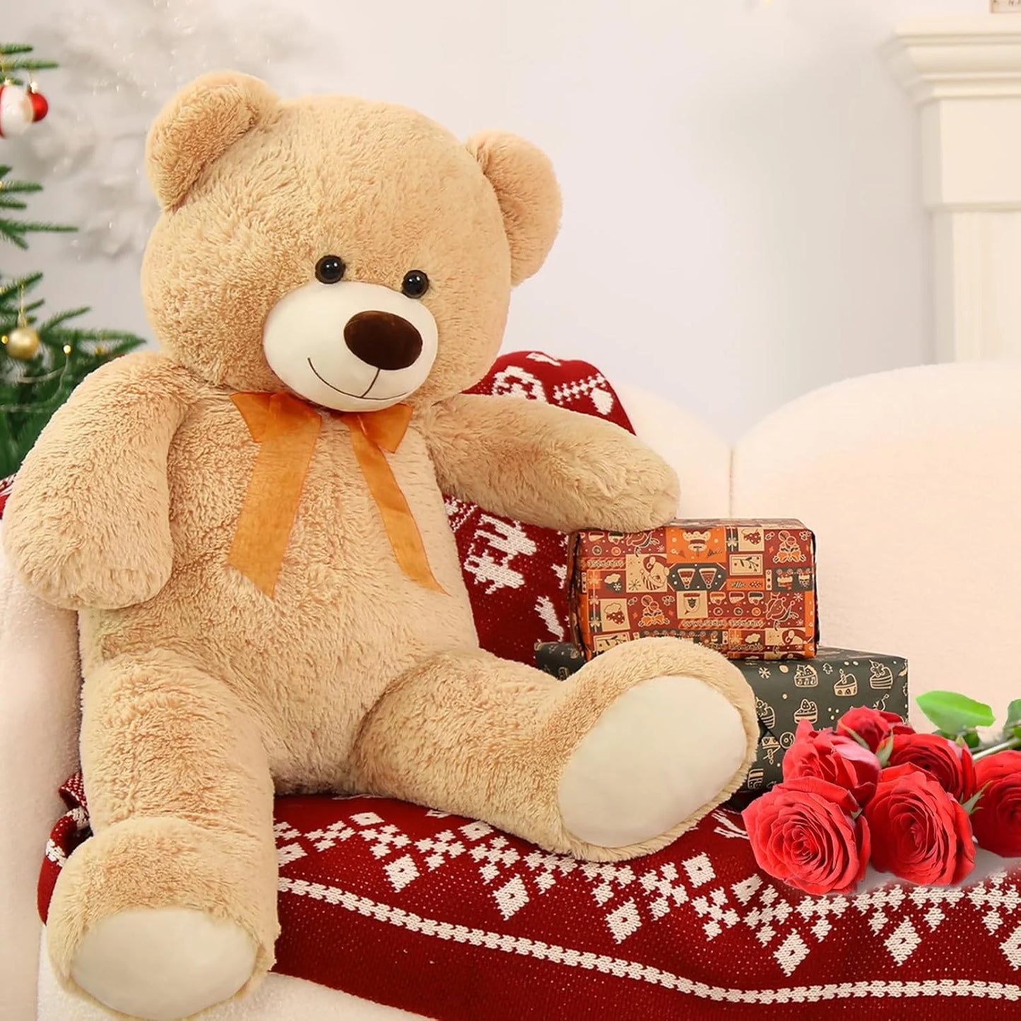 Giant Teddy Bear Stuffed Animal (3 Ft / 36”)