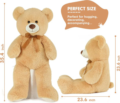 Giant Teddy Bear Stuffed Animal (3 Ft / 36”)