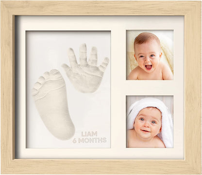 Baby Hand & Footprint Keepsake Kit – Personalized Memory Frame 