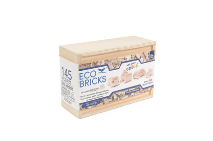 Eco-Bricks™ Classic 145-Piece Wooden Building Set