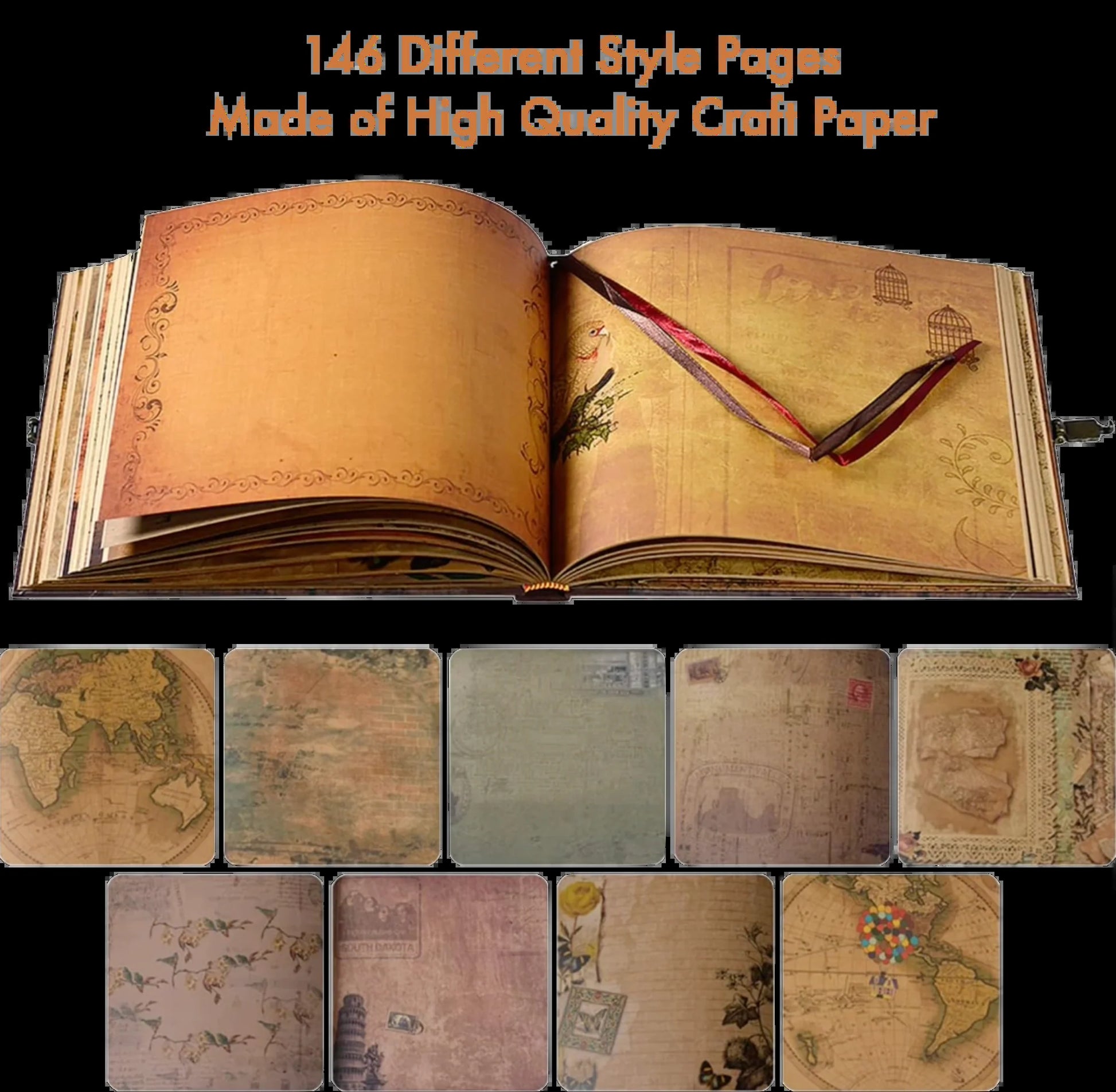 Adventure Scrapbook Memory Book